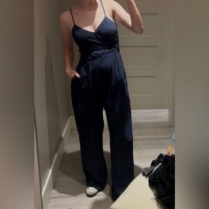 Francesca's Collections navy Jumpsuit